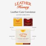 Leather Honey On-The-Go Care Wipe Kit - Clean & Condition - 5 Cleaner/5 Conditioner