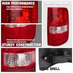 Passenger Side Tail Light for 2004-2008 Ford F-150