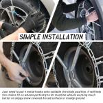 Tire Chain Tensioners for Garden Tractors and Snow Blowers