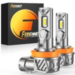 Forenner H11 Ultra Bright LED Fog Light Bulbs