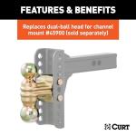 CURT Replacement Dual-Ball for Adjustable Trailer Hitch