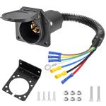 Seamaka 7 Pin Trailer Plug and Connector Socket