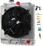 CoolingSnow Aluminum Radiator Kit for Honda Civic/Integra