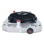 CoolingSnow Aluminum Radiator Kit for Honda Civic/Integra