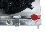 CoolingSnow Aluminum Radiator Kit for Honda Civic/Integra