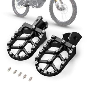 Wider CNC Motorcycle Footpegs for Electric Bikes