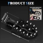 Wider CNC Motorcycle Footpegs for Electric Bikes