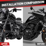 Motorcycle Crash Bars for Rebel 1100 Models