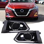 VGETTING Dual Color LED Daytime Running Lights for Nissan Altima