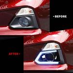 VGETTING Dual Color LED Daytime Running Lights for Nissan Altima