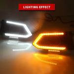 VGETTING Dual Color LED Daytime Running Lights for Nissan Altima