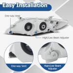 Toyota Camry 2010-2011 Projector Headlight Assembly Set