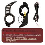 Daytime Running & Fog Lights for 2014-2024 Toyota 4Runner