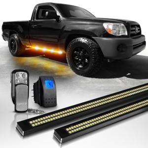 48" LED Running Board Lights with Turn Signals