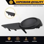 Jecoupoon 2PCS Fog Light Bezel Covers for Sienna