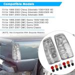 Jiacheng Tail Lights for GMC Sierra & Chevy Silverado