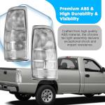 Jiacheng Tail Lights for GMC Sierra & Chevy Silverado