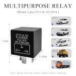 CF13 LED Turn Signal Flasher Relay – 2PCS