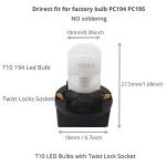 White LED Dash Light Kit for Dodge Ram