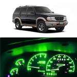 High Bright Green LED Dash Light Kit for Ford