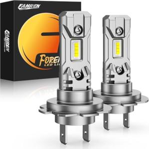 FORENNER H7 Fanless Super Bright Fog Bulbs