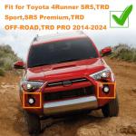 Daytime Running Fog Lights for 2014-2024 Toyota 4Runner
