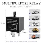 KVAEY CF13 LED Flasher Relay 2PCS