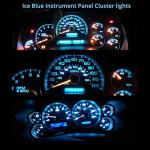 Ice Blue LED Gauge Light Kit for Ford F150/F250/F350