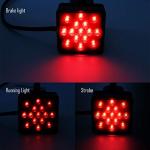 LED Hitch Lights with Strobe Mode for Trucks