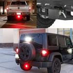 LED Hitch Lights with Strobe Mode for Trucks