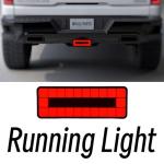 2" LED Tow Hitch Light Cover for RVs and Trucks