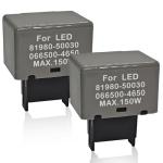 8 Pin LED Flasher Relay for Toyota, Lexus, Scion