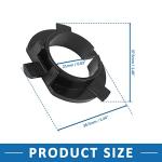 ABSOPRO H7 LED Headlight Adapter for Hyundai Veloster