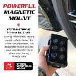 Weatherproof Magnetic GPS Tracker Case for Vehicles