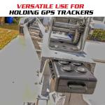 Weatherproof Magnetic GPS Tracker Case for Vehicles