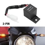 2 Pcs 12V Motorcycle Flasher Relay Connectors