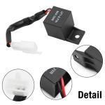 2 Pcs 12V Motorcycle Flasher Relay Connectors