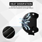 4 Inch LED Work Lights with Tow Hitch Bracket