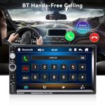7" Car Stereo with Bluetooth, USB, FM Radio