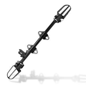 ANKROYU Motorcycle Footpegs Mount Bracket - Black