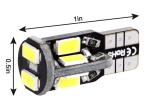 10-Pack of Brothers Trucks 194LED Dash Bulbs