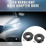 ABSOPRO H7 LED Headlight Bulb Adapter for VW & Benz