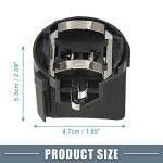 ABSOPRO H7 LED Headlight Bulb Adapter for VW