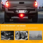 15 LED Brake Light Hitch Cover for Trailers