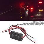 LED Flash Module, LED Flash Strobe Controller Car Light Flasher Module LED Strobe Effect Flasher for Vehicle Work, Automotive Electronic flashers