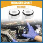 ABSOPRO LED Headlight Bulb Adapter for BMW E46