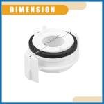 ABSOPRO LED Headlight Bulb Adapter for BMW E46