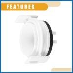 ABSOPRO LED Headlight Bulb Adapter for BMW E46