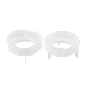 Motoforti 2pc Headlight Bulb Retainer Ring Set