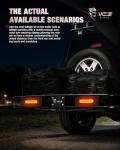MZS LED Trailer Light Kit with 4 Pin Harness